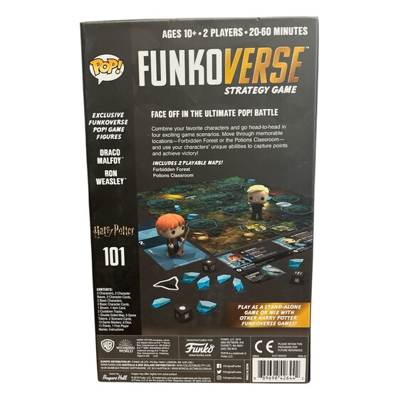 Funko Pop! Funkoverse Harry Potter 101 Strategy Game Complete - Picture 2 of 4